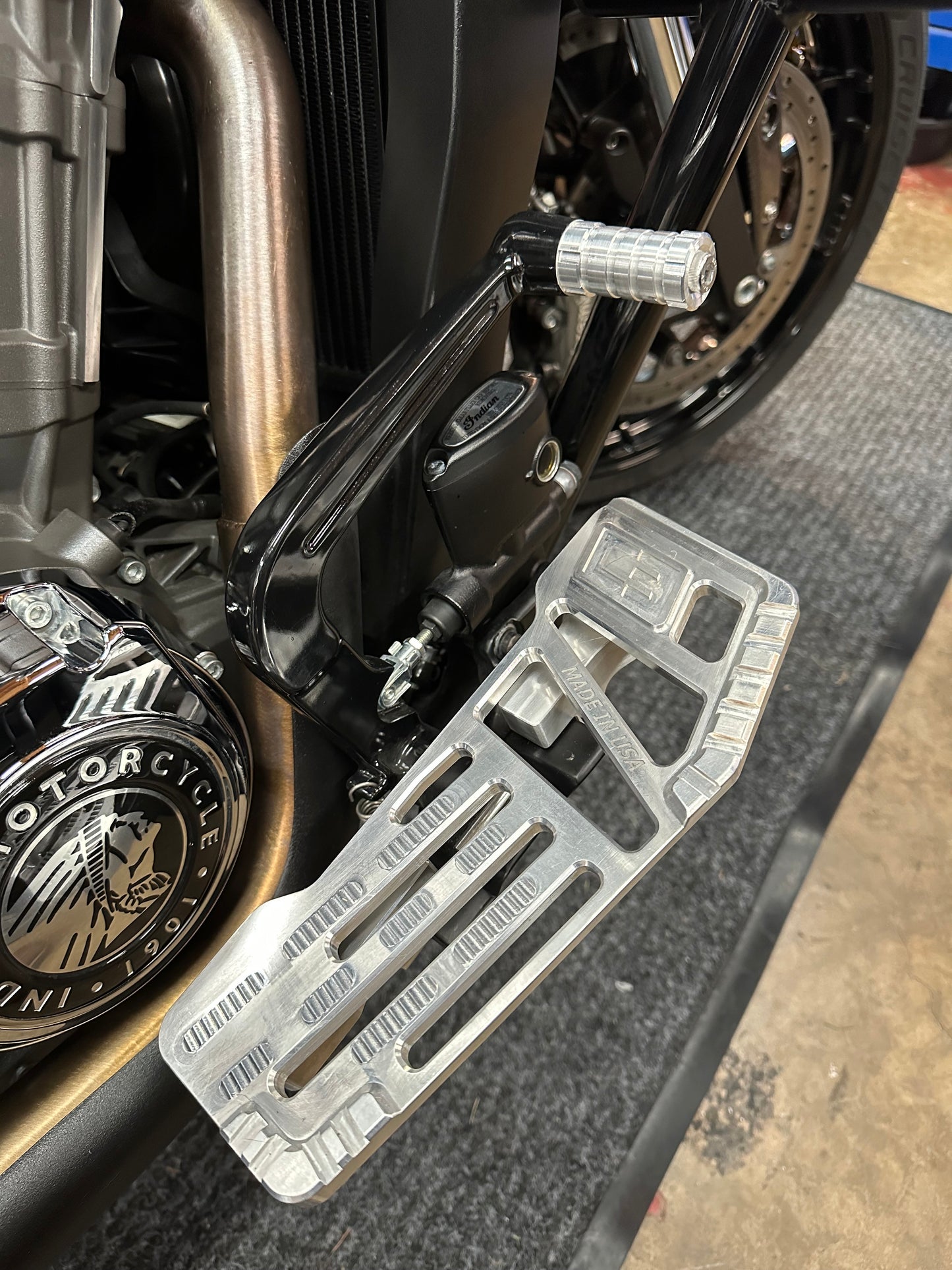 Indian Shifter & Brake Peg Combo